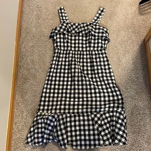 JCrew NWT gingham summer midi dress